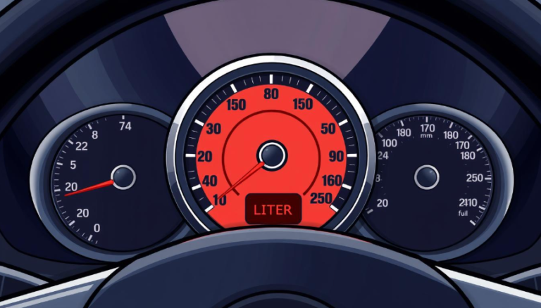 how to calculate fuel consumption per litre